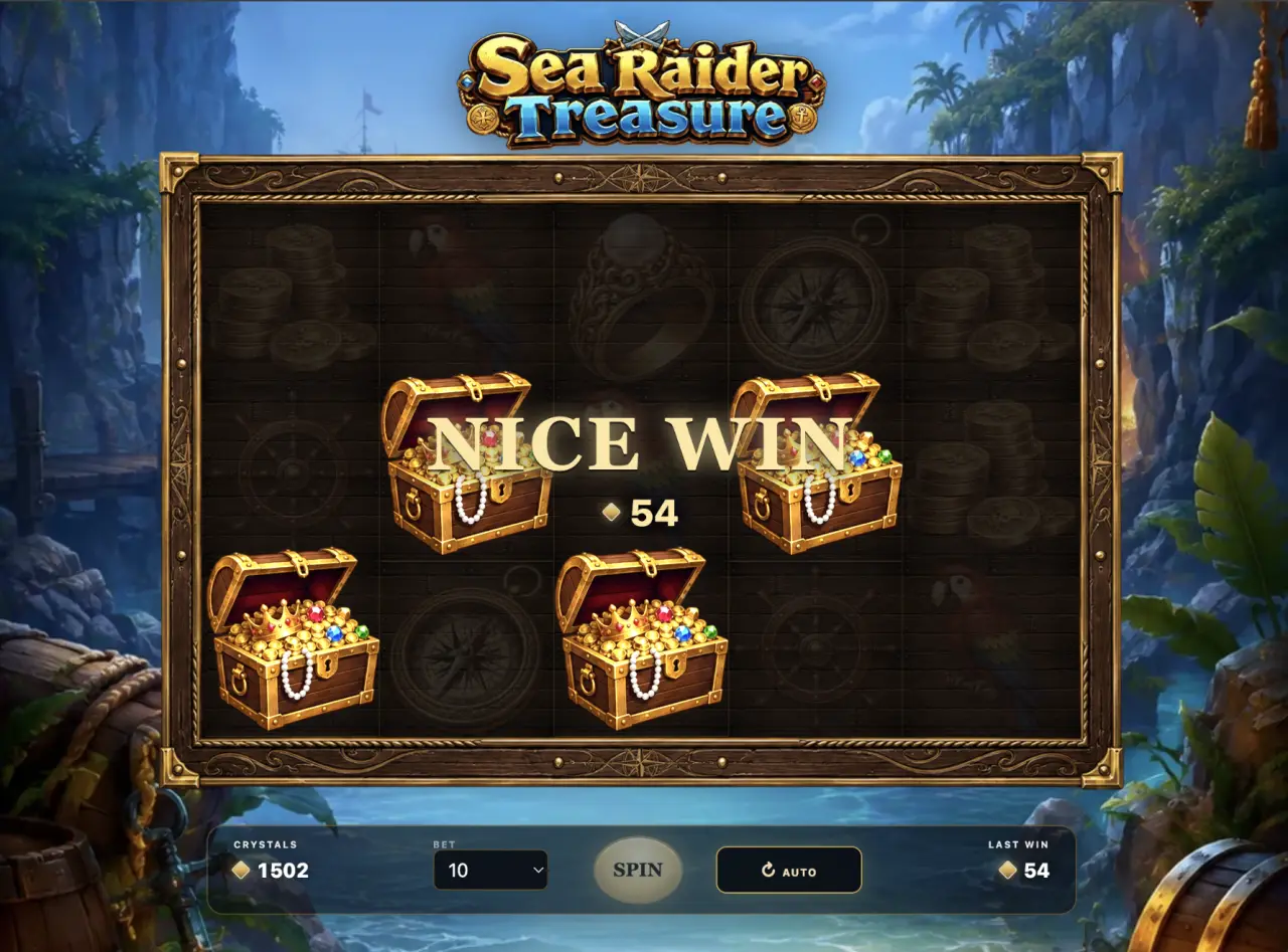 Sea Raider Treasure gameplay preview